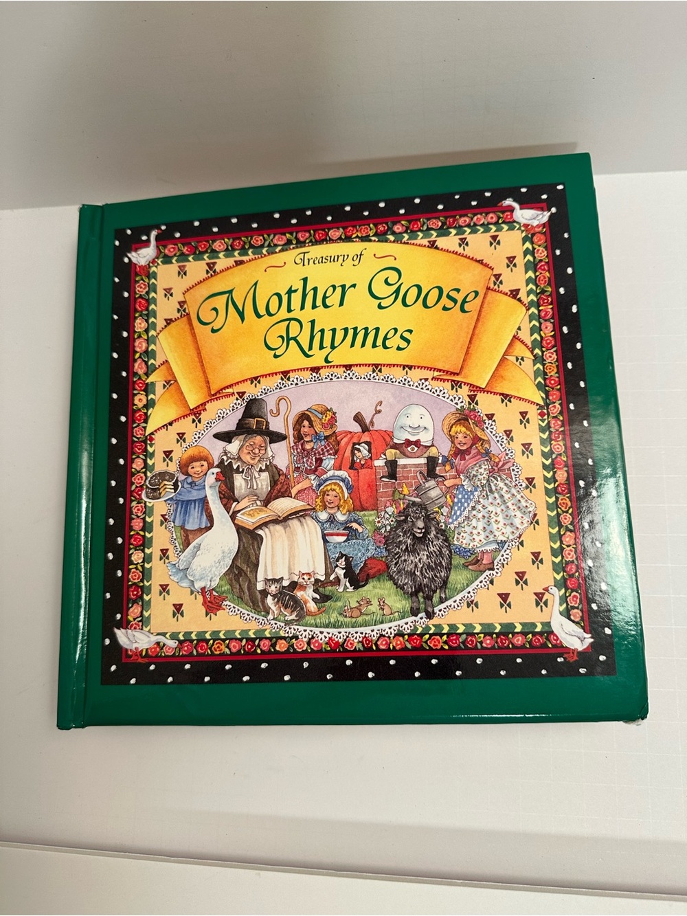 Treasury of Mother Goose Rhymes - Hardcover By Lisa Berrett, nursery rhymes